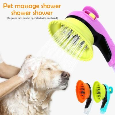 Pet Shower Head Bath Brush Dogs Cats SPA Shampoo Comb