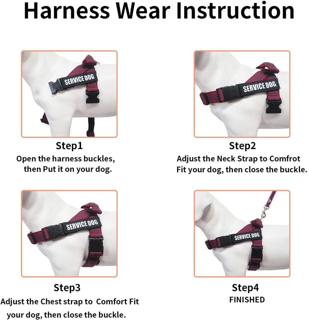 K9 IDC Color & Gray Belt Harness for Dogs