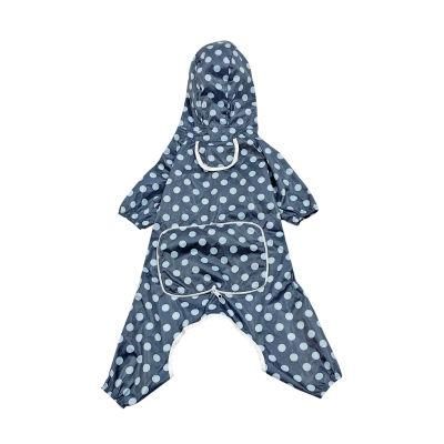 High Quality Pet Clothes Raincoat Double Deck Dog Raincoat Four Seasons Dog Pet Hoodies