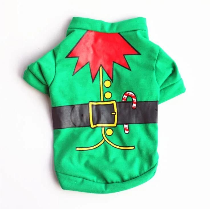 100% Cotton Christmas Dog Clothing with Fast Delivery