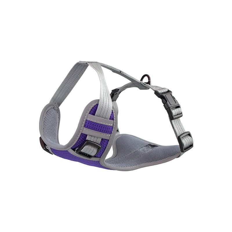 Custom Logo Tactical No Pull Adjustable Service Pet Lift Breathable Mesh Reflective Dog Harness