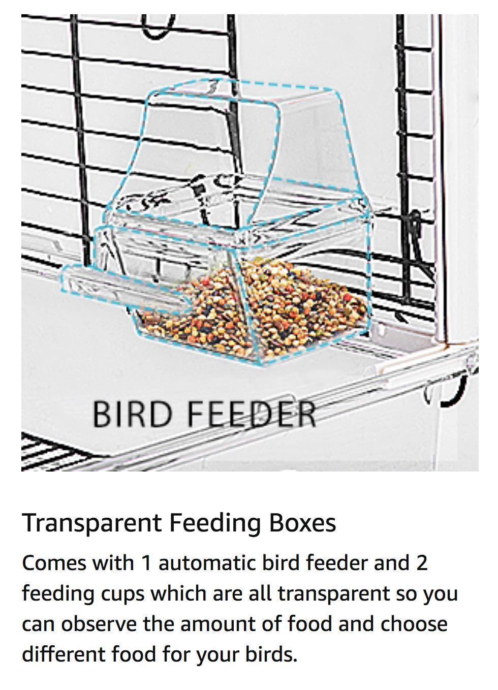 Customize OEM ODM Pet Supplier Living Environment Small Birds Transparent Acrylic Bird Cage