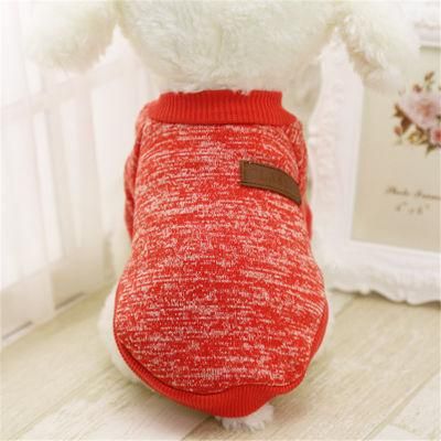 Dog Clothes for Small Dogs Soft Sweater Winter Clothes Classic Pet Outfit