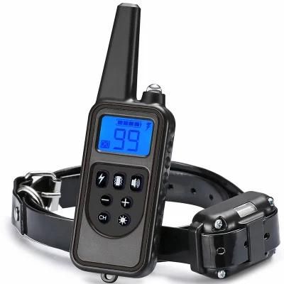 Rechargeable Waterproof Remote Electronic Dog Training Smart Dog Collar Pet Accessories