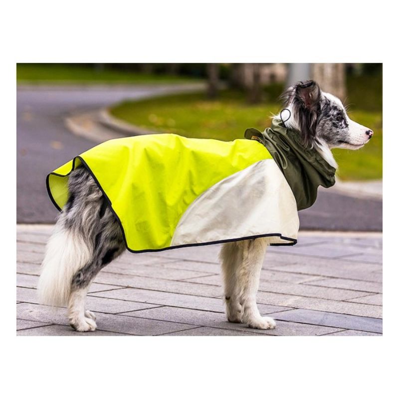 Factory Made Outdoor Waterproof Dog Poncho Pet Apparel Dog Raincoat Rain Coat Rain Jacket Abrigo De Lluvia De Perro