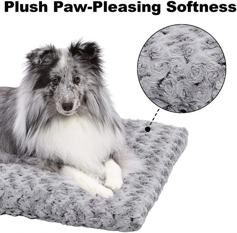 Removable Washable Cover Pet Bed Mat Pillows Plush Pet Bed Dog Mattress Pad