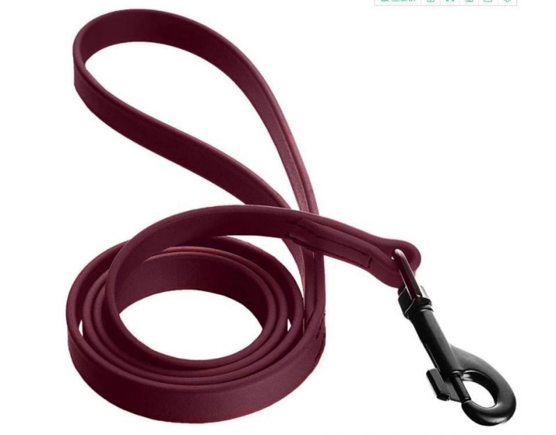 Amazon Best Seller Waterproof New Released PVC Rubber Pet Dog Leash