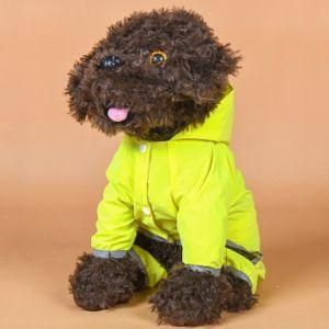 Hot Sell Reflective Waterproof Dog Jackets Raincoats for Wholesale