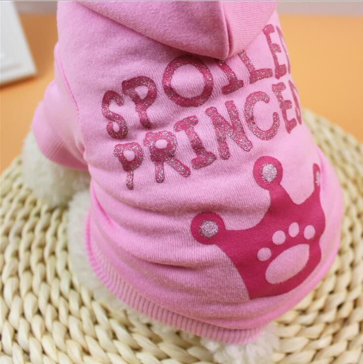Dog Princess Shirts Pet Dog Clothes Dog Hoodie for Small Dogs