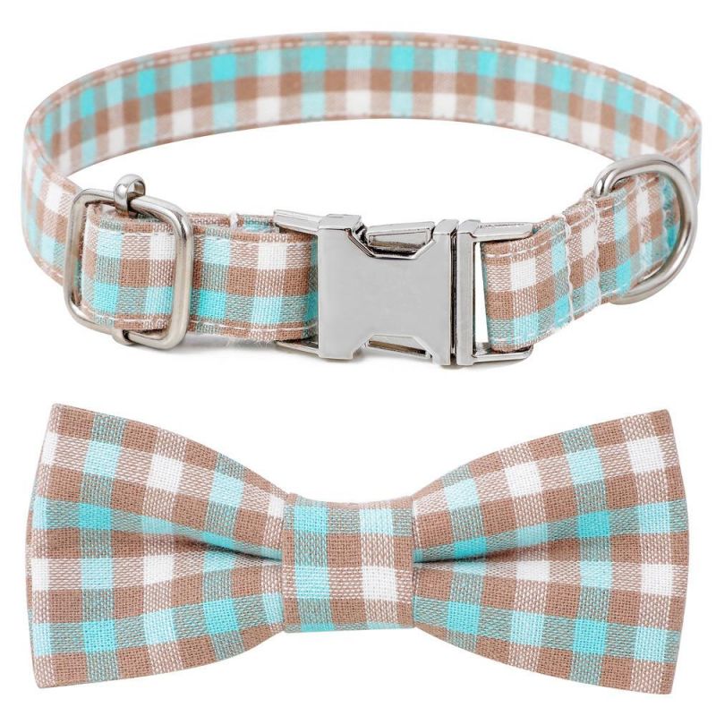 Custom Logo High Quality Dog Supplier Metal Buckle Adjustable Quick Release Dog Collar