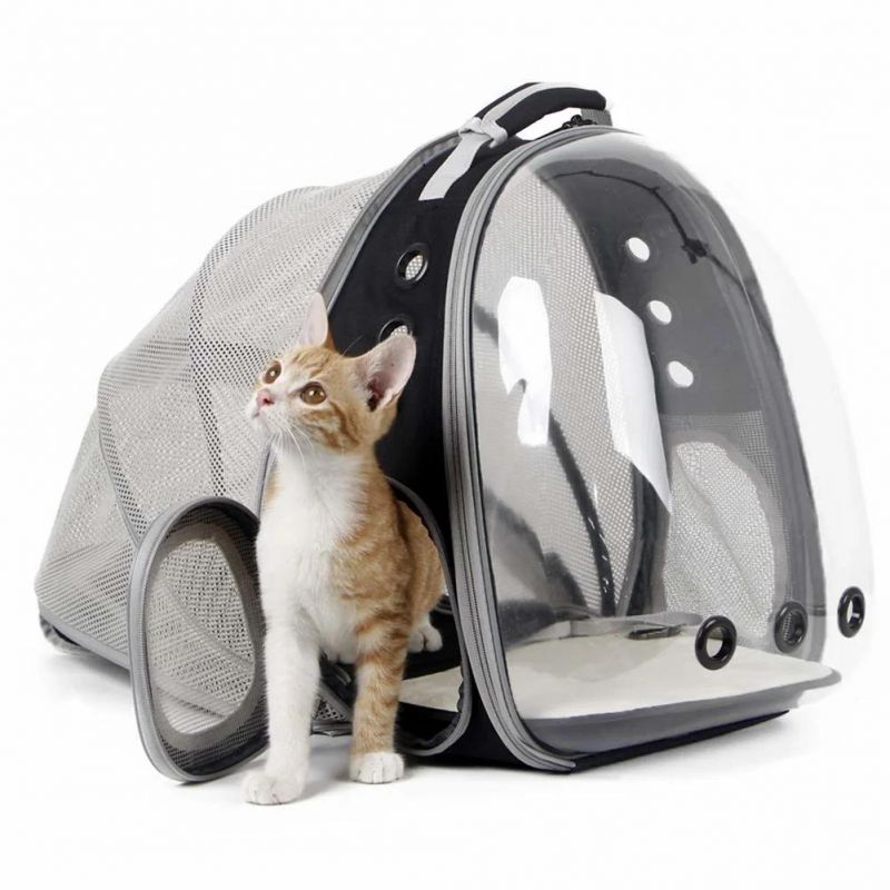Transparent Multifunctional Foldable Travel Space Breathable Dog Pet Carrier