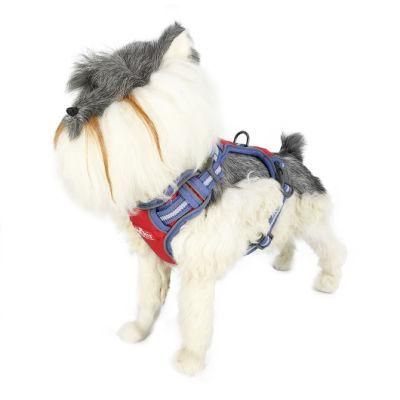 Dog Harness Breathable Safe Adjustable Reflective Portable Outdoor Wholesale Pet Products