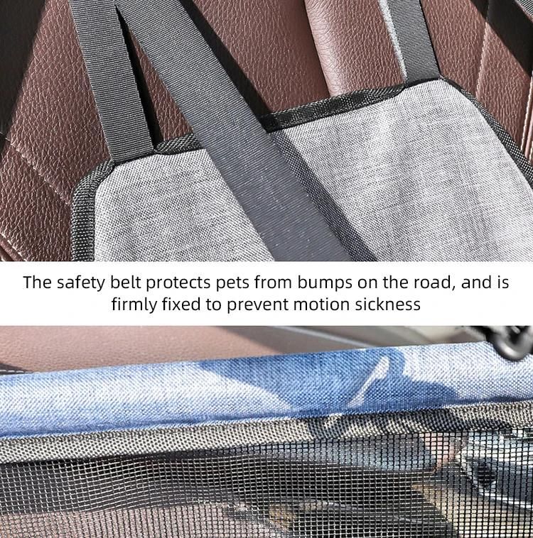 Updated Version Booster Protector Pet Bed Cover Car Dog Seat Oxford Safety Seat