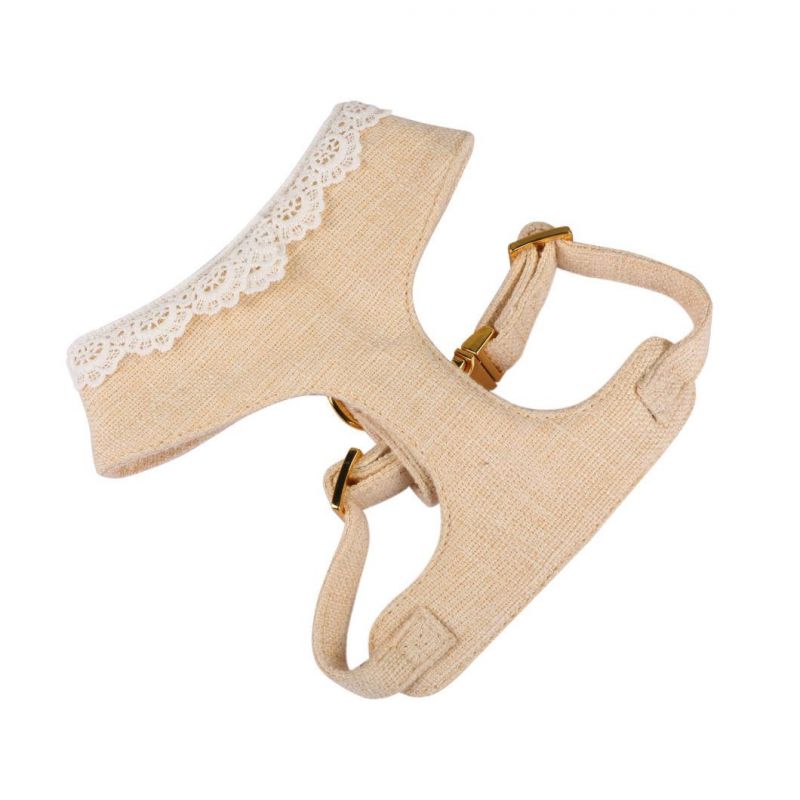 Hemp Lightweight Dog Harness with Lace