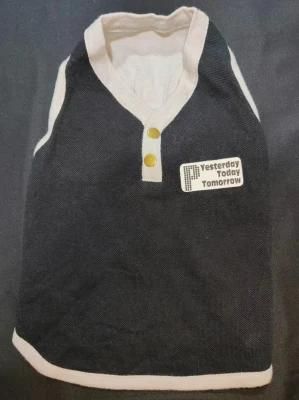 &quot;Yesterday Today Tomorrow&quot;Pet Fashion Shirt Pet Accessories Dog Clothes Dog Clothing