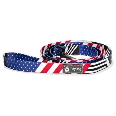 Wholesale Sublimation Manufacturer Strong Polyester Webbing Durable Pet Dog Leash