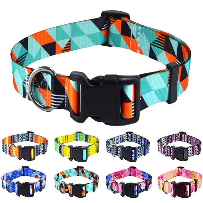 Lightweight Polyester Dog Collar Soft Pet Collar