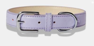 Leather Dog Collar Full Grain Latigo Leather Soft &amp; Durable Dog Collar