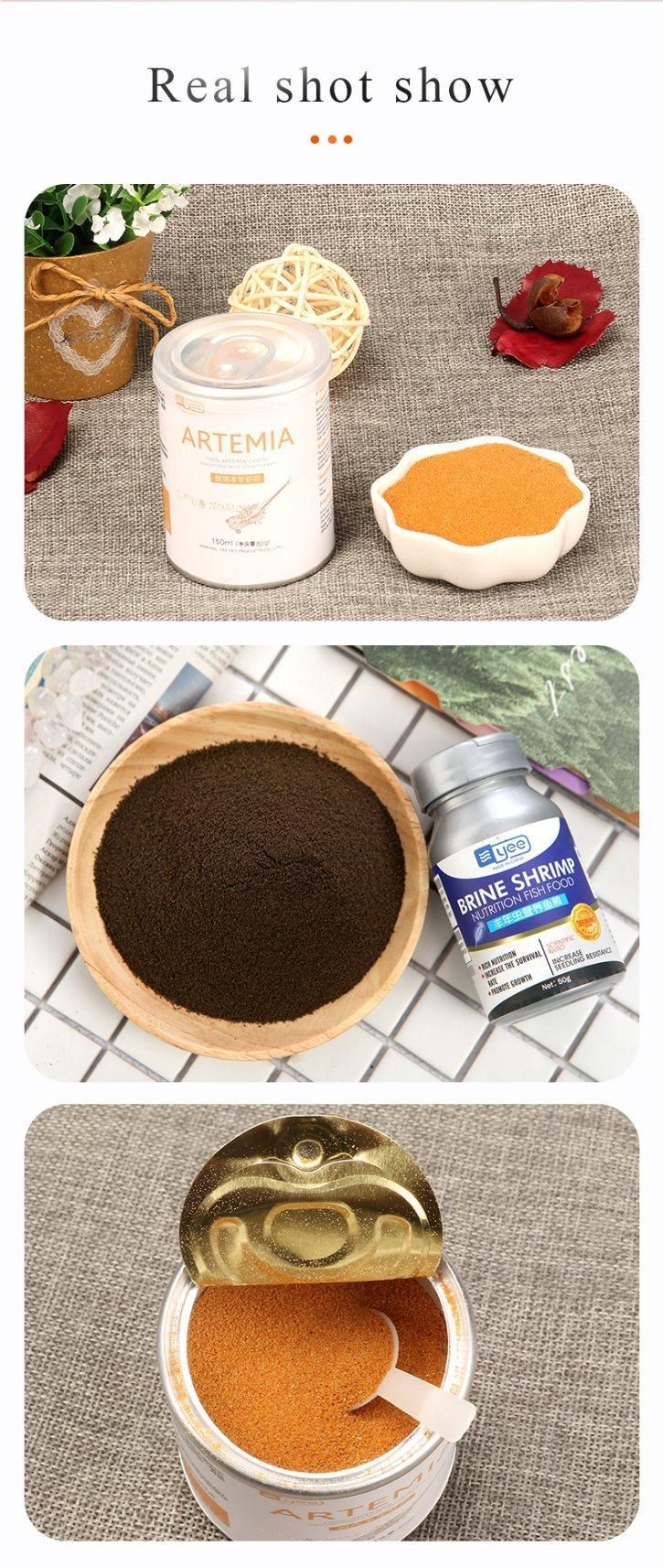 Yee Small Goldfish Feed Brine Shrimp Eggs Soften Fish Food