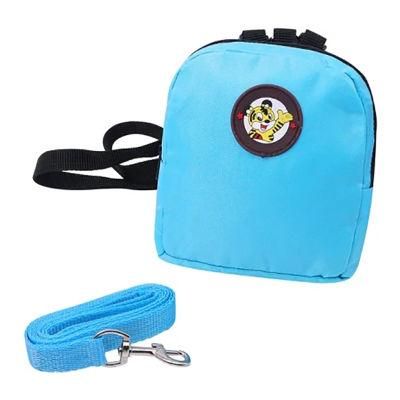 Outdoor Travel Cartoon Pet Harness Saddle Bag Backpack Daily Walking