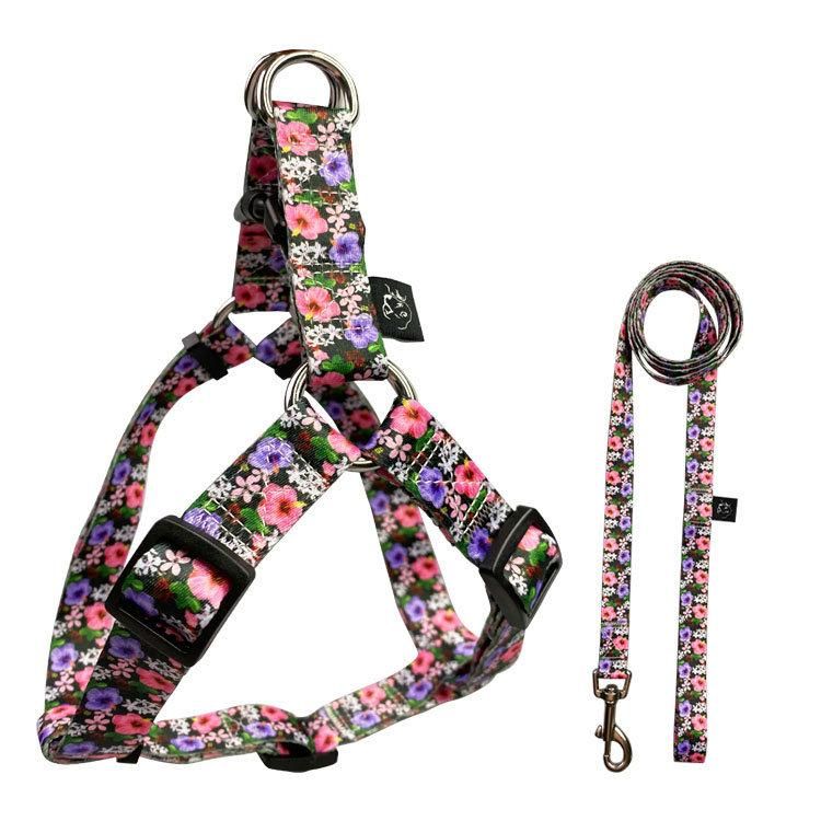 Wholesale OEM Pet Products Pets Accessories High-End Dog Harness and Leash Luxury Dog Harness