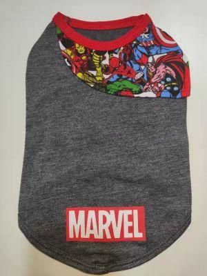 Marvel Fashion Designer Dog Clothes Pet Products Pet Shirt Dog Clothes