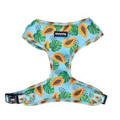 Factory Direct Sale of New Pet Harness Comfortable Print Dog Jacket Breathable Dog Clothes Dog Harness