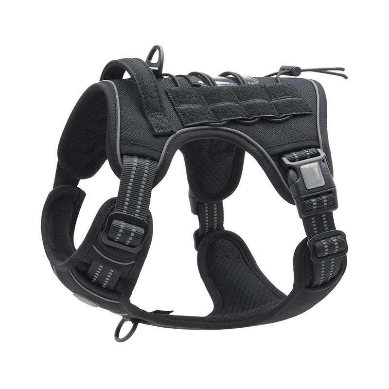 Adjustable Soft Mesh Walking Running Tactical Dog Harness