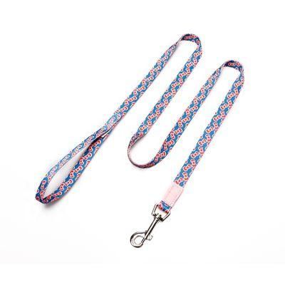 Fancy Training Running Strong Adjustable Custom Nylon Cute High Quality Dog Leash Pet