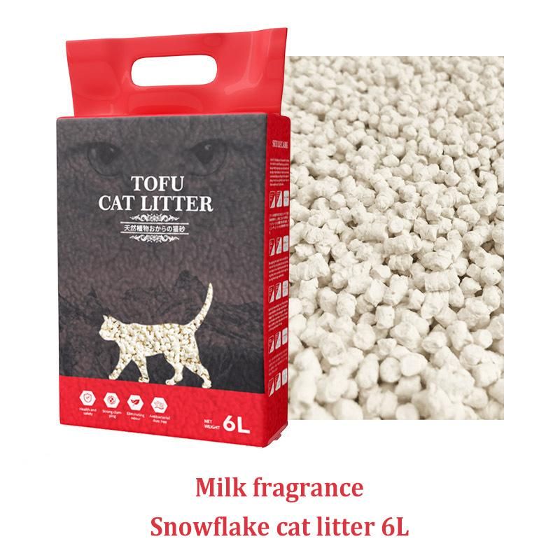 Bulk Factory Mixed Tofu Cat Litter with Millet Corn Cat Litter for Cat Cleaning Hard Clumping Longer Lasting Odor Control