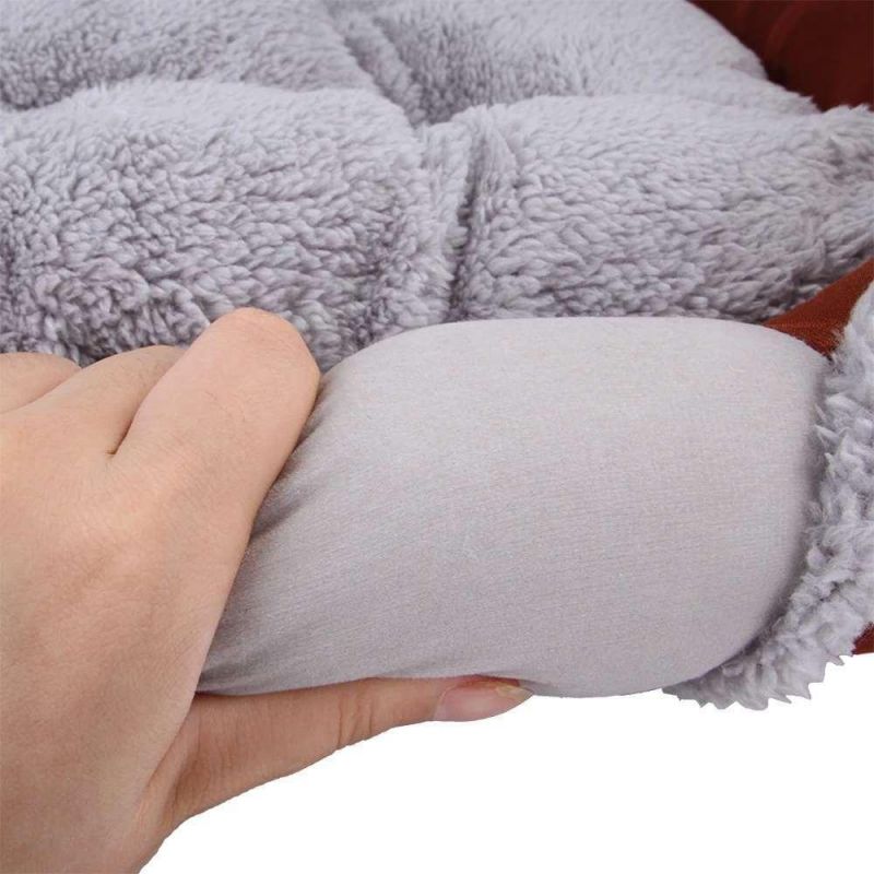 Wholesale Super Soft Fabric Removable Cover Bolster Dog Bed Price Cushion Pet Furniture Accessories Home Products Pets Cat Sleeping Bed Sofa Supply