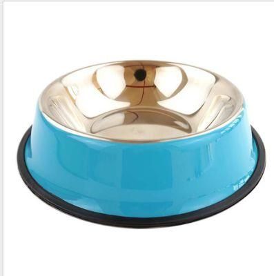 Plain Clay Dog Less Mess Pet Bowl