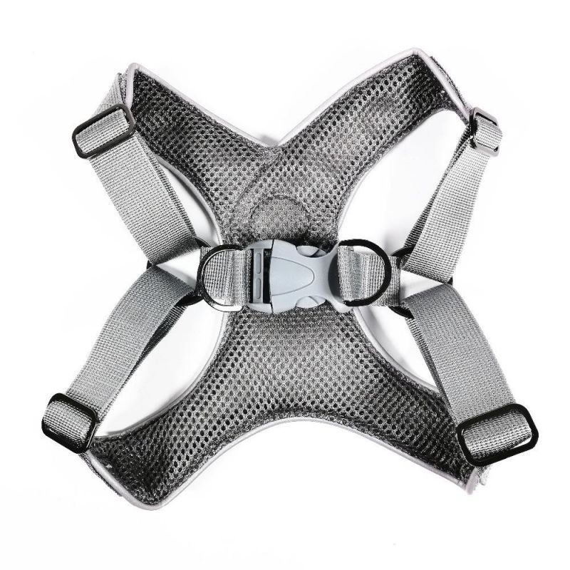 Pet Dog Harness Reflective at Night Comfortable Breathable Soft Solid Color New Style