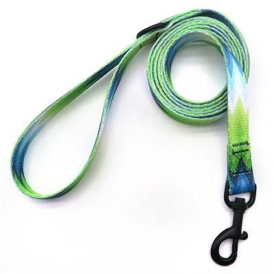 Pet Supplies Custom Polyester Heat Transfer Traction Dog Leash, Dog Collar Th8120