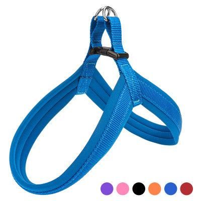 Chinese Pet Supply POM Buckle Nylon Neoprene Dog Harness