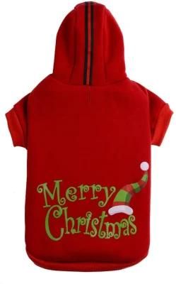 Christmas Dog Hoodie Sweater Cute Shirt Pet Sweatshirt