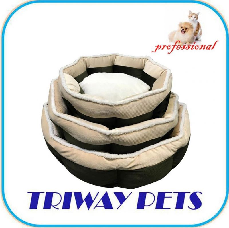 New Designed 8-Sided Cuddler Dog Pet Bed