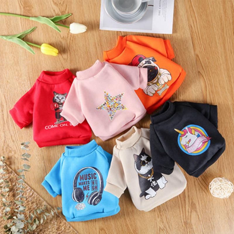 2022 Fashion Designer Dog Pet Shirt French Bulldog Polyester Tshirt Designer Designer Clothes Winter Dog T Shirts