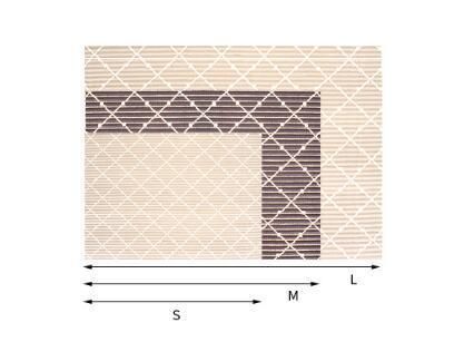 Cat Supplies Falling Sand Mat PVC Waterproof Non-Slip Pet Placemat Cat Foot Mat Cat Litter Mat