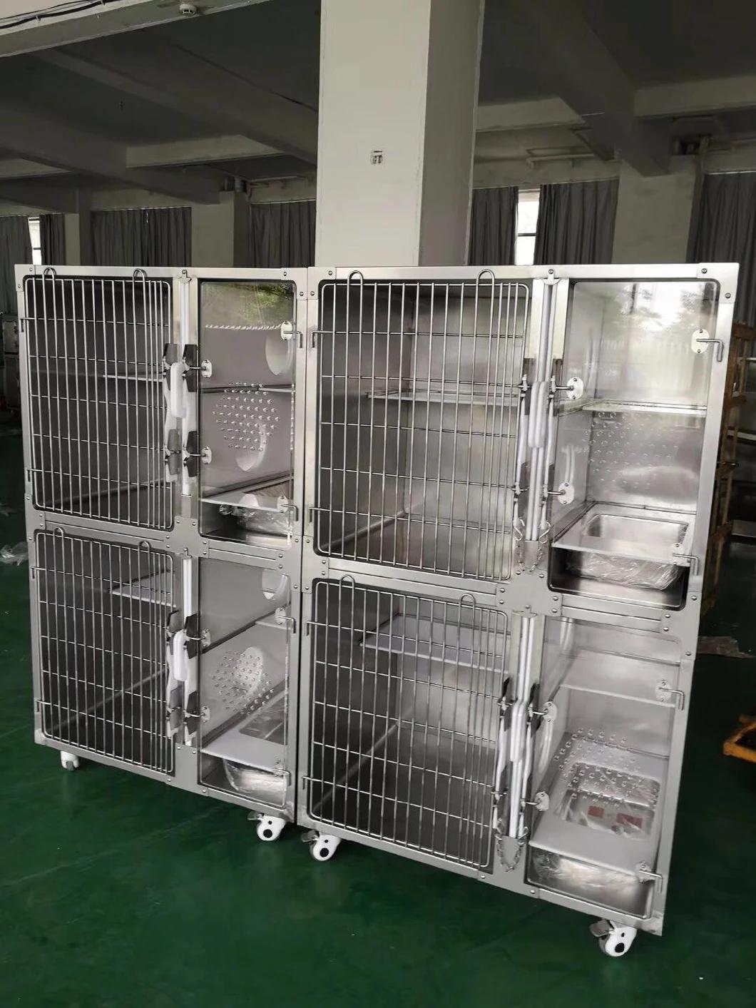 Mslcwl Series Large Stainless Steel Wire Metal Pet Cage on Sale