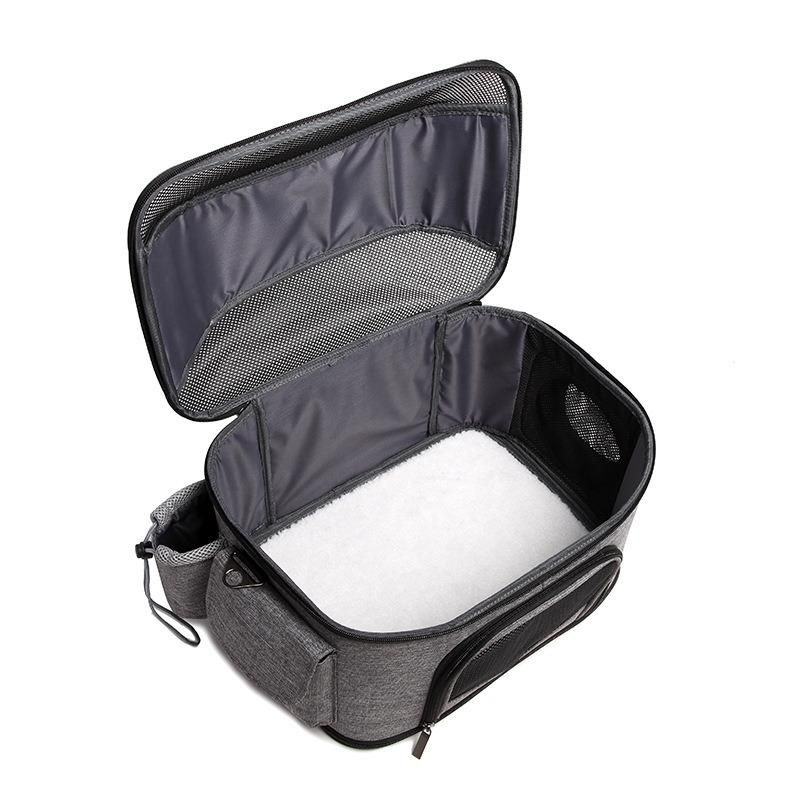 Travel Cats Outgoing Folding High Capacity Soft Potable Dogs Pure Color Handbag