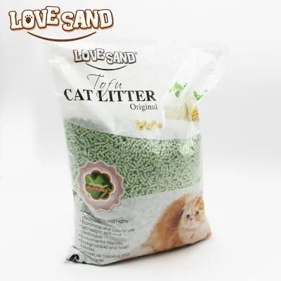 5.5kg Packing Wholesale Price Natural Environmental Clumping Tofu Cat Litter