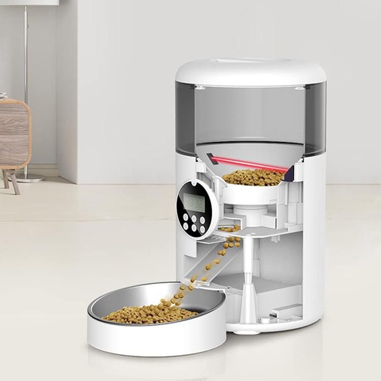 Pet Smart Feeder Automatic Feeder Cats Dogs Timed Quantitative Automatic Pet Feeder