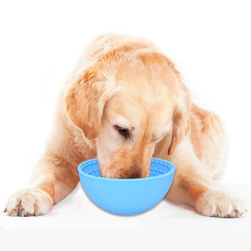 Slow Animals Feeding Lick Mat Silicone Anti Choking Feeder Bowl Supplies Pet
