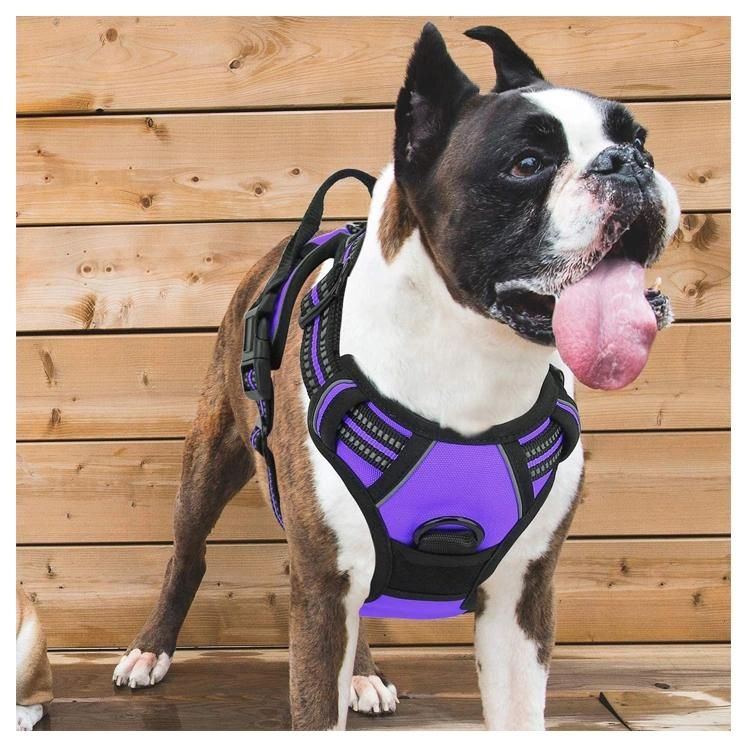 Adjustable Reflective Oxford Soft Pet Vest No Pull Dog Harness