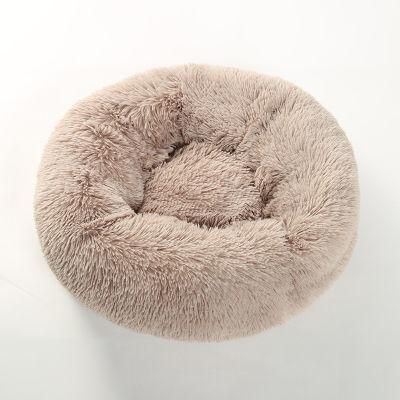 High Quality Cat Bed New Design Soft Small Bed Washable Round Pet Bed with Removable Cover