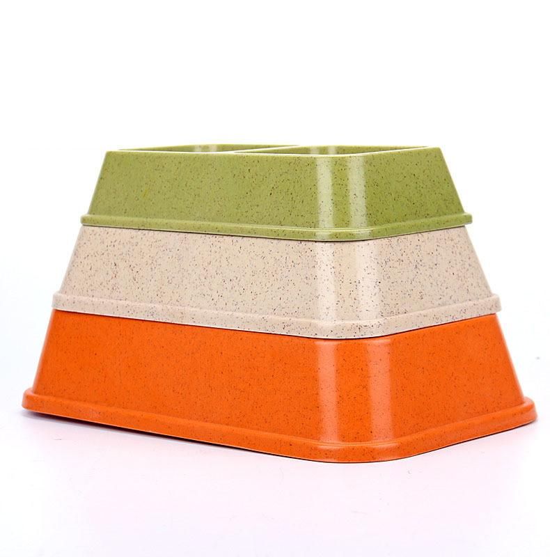Double and Colorful Bamboo Sublimation Big or Large Dog Pet Food&Water Bowl