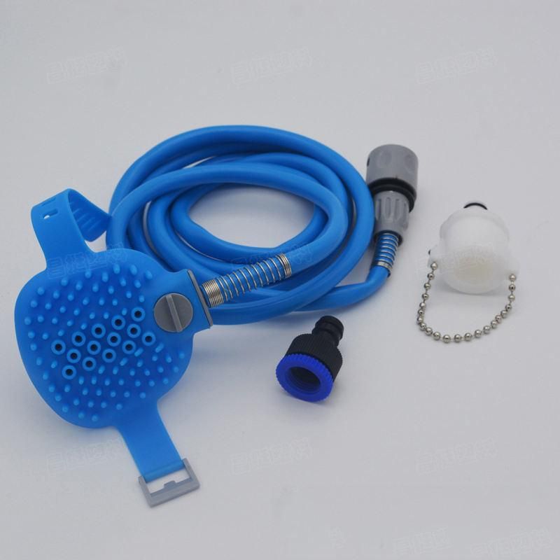 Silicone Dog Cleaning Shower Brush Pet Bathing Tool