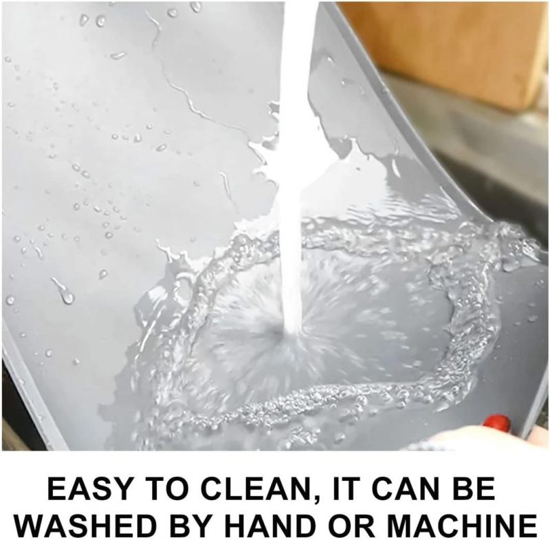 Dishwasher Safe and Easy to Clean Dog Bowl Mat