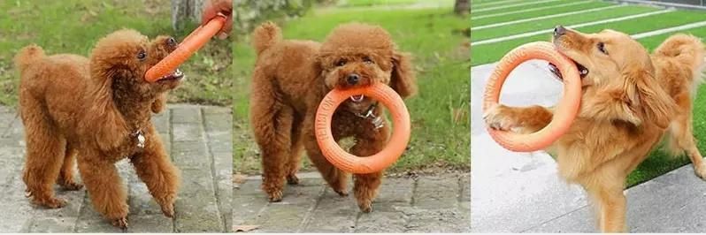 EVA Floating Pet Pull Ring Dog Chew Interactive Training Toy